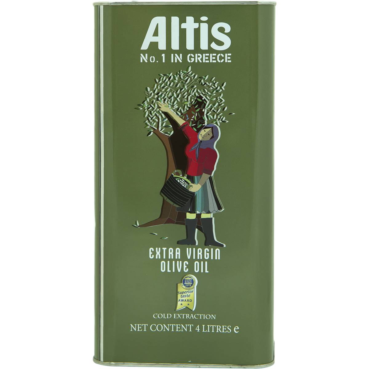 Altis Extra Virgin Olive Oil 4 Litres