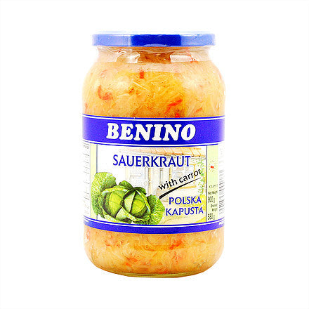 Benino Sauerkraut with Carrots 900g