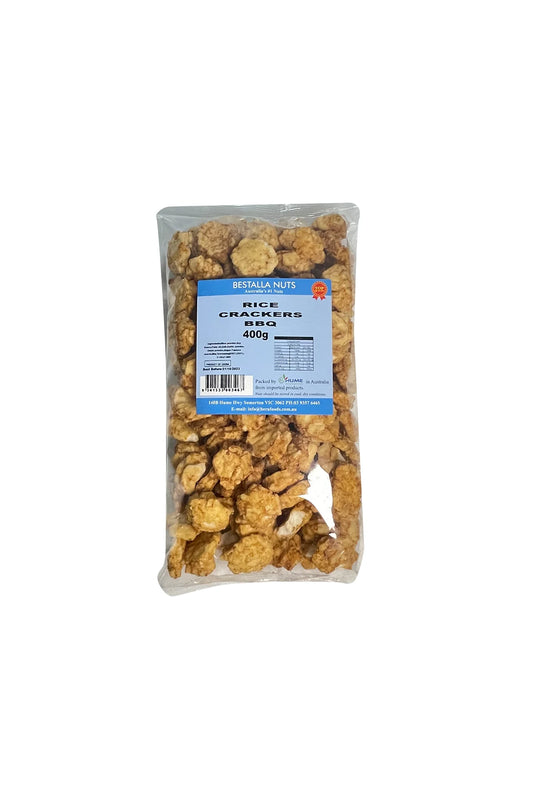 Bestalla Nuts Rice Crackers BBQ 400g