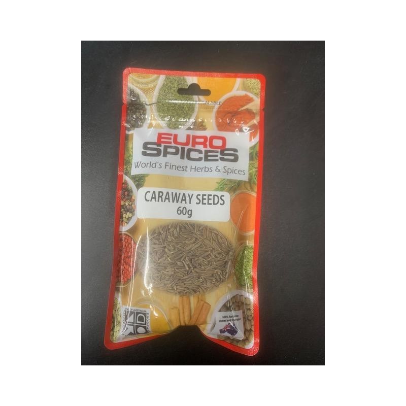 Euro Spices Caraway Seeds 60g