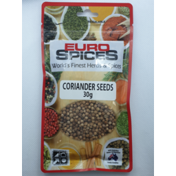 Euro Spices Coriander Seeds 30g