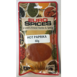 Euro Spices Paprika Hot 50g