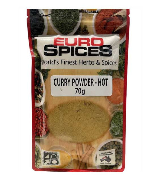 Euro Spices Curry Powder Hot 70g