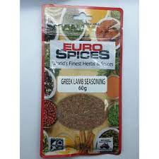 Euro Spices Greek Lamb Seasoning 60g