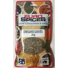 Euro Spices Oregano Leaves 15g