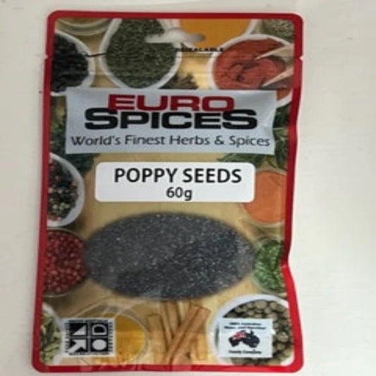 Euro Spices Poppy Seeds 60g