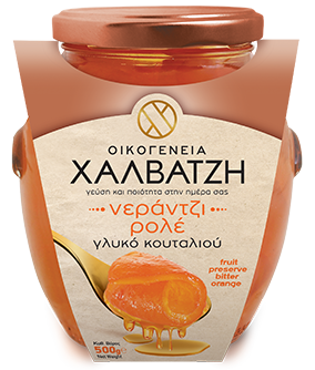 Halvatzis Makedoniki Spoon Sweets Bitter Orange 500g