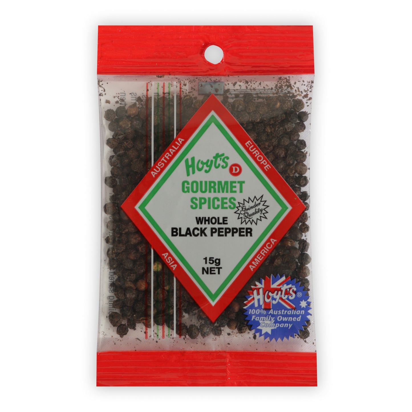 Hoyts Black Pepper Whole 15g