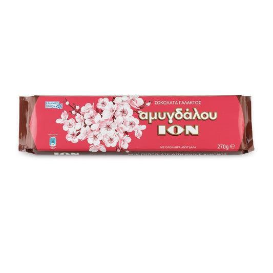 Ion Chocolate with Almonds 270g