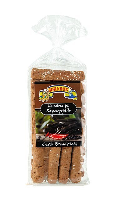 Johnsof Carob Breadsticks 220g