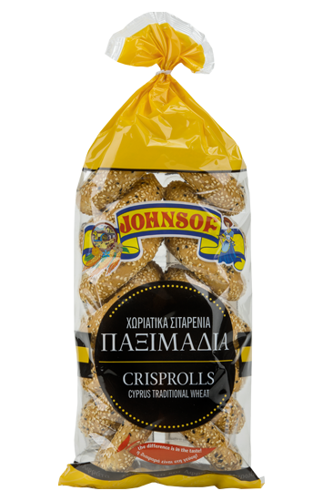 Johnsoff Crisprolls Cyprus traditional Wheat 300g