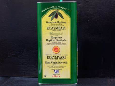 KOLYMBARI EXTRA OLIVE OIL 4 LITRES