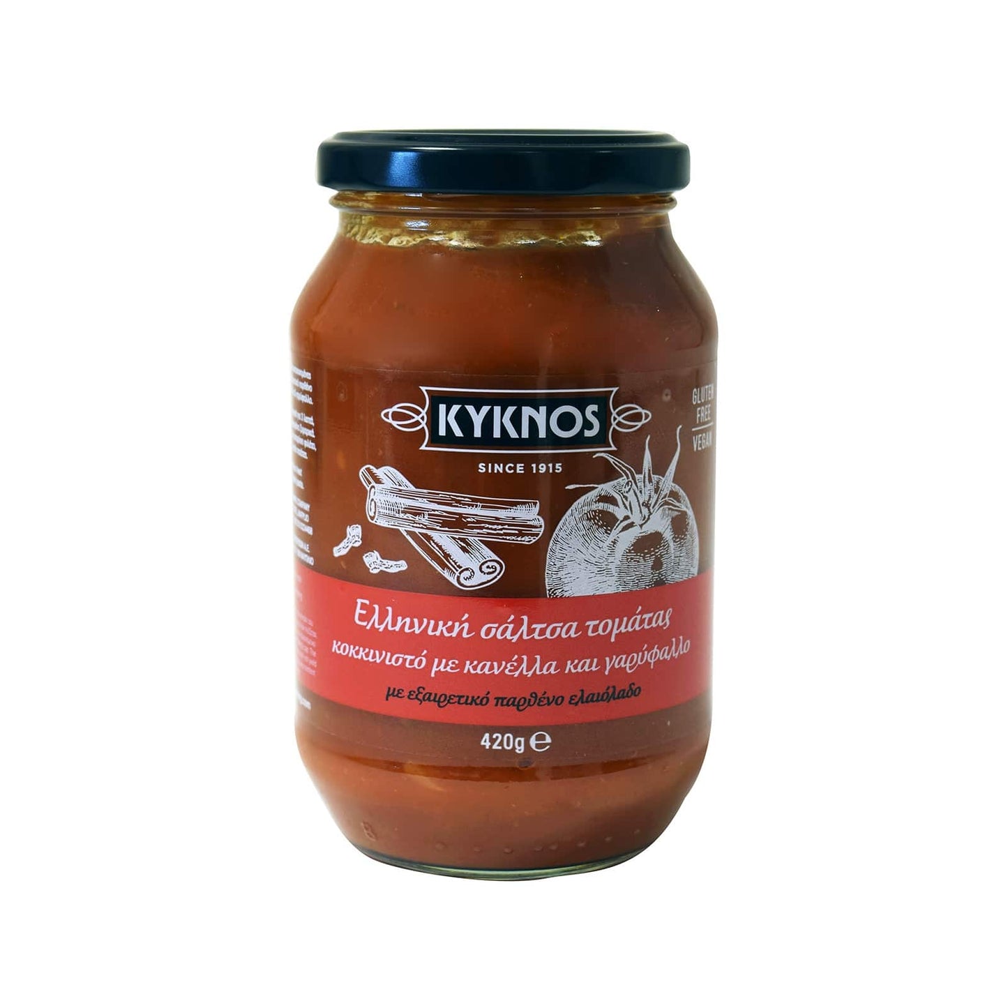 Kyknos Pasta Sauce with Cinanmon & Clove 425g