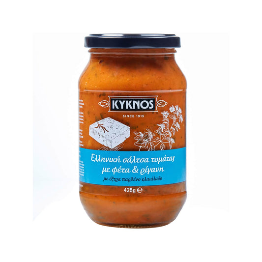 Kyknos Pasta Sauce with Feta & Oregano 425g