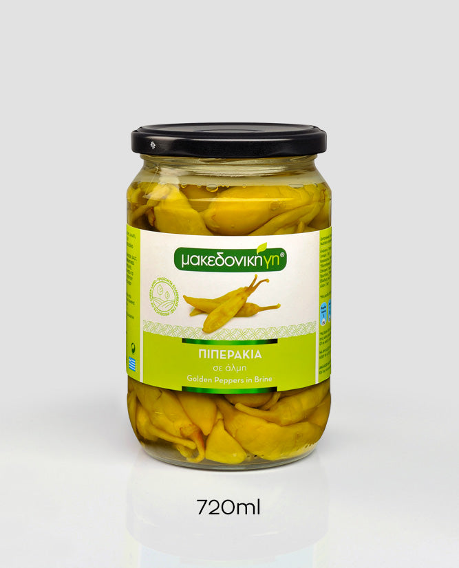 Makedoniki Golden Peppers 580g