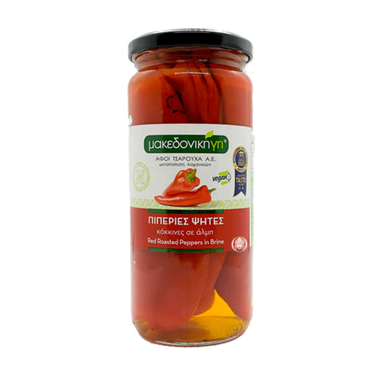 Makedoniki Red Roasted Peppers 465g