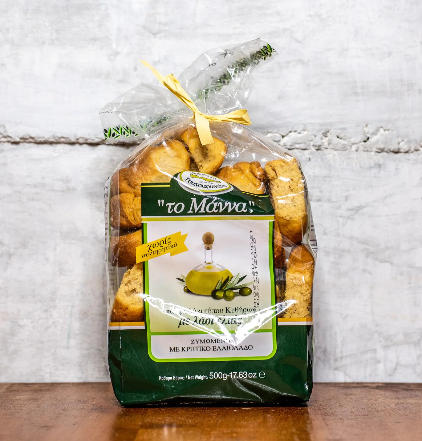 The Manna Rusks with Olive Oil 500g