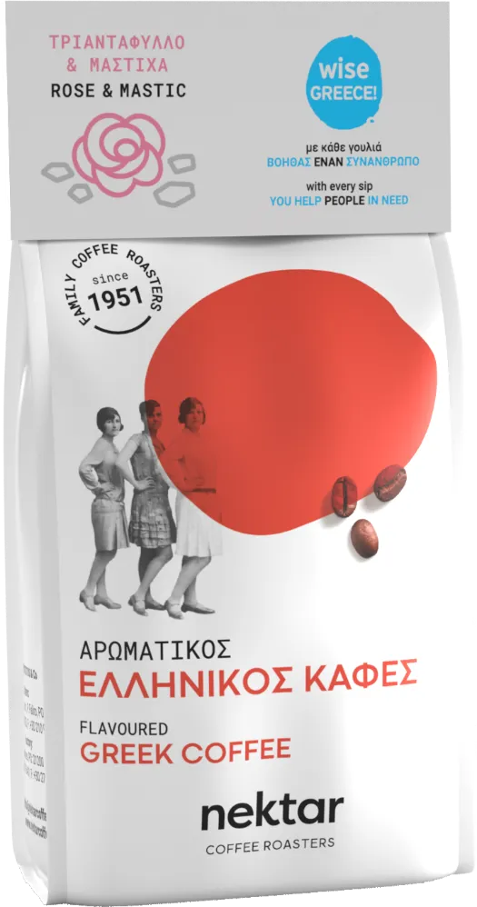 Nektar Greek Coffee Rose & Mastic 100g