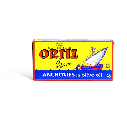 Ortiz Anchovies in Olive Oil 47.5g