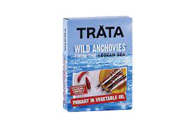 Trata Wild Anchovies in Piquant in Vegetable Oil 100g