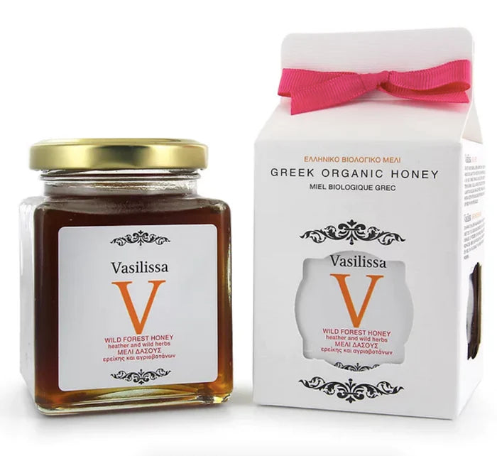 Vasilissa Greek Organic Forest Honey 250g