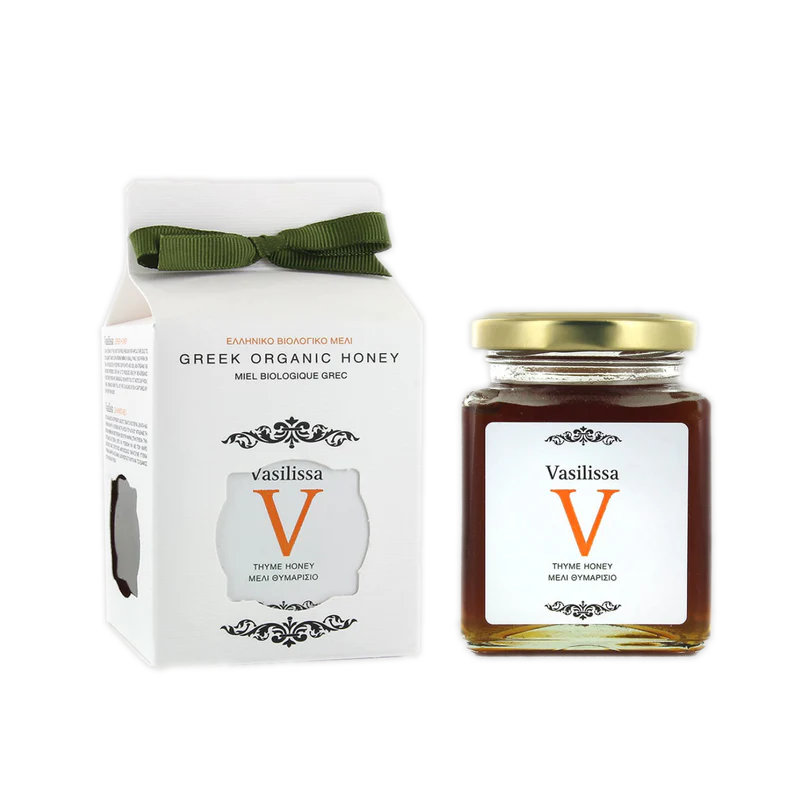 Vasilissa Greek Organic Thyme Honey 250g