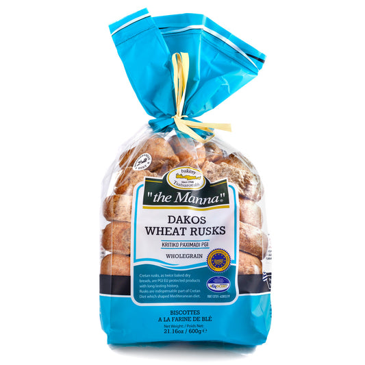 The Manna Dakos Wheat Rusks 600g